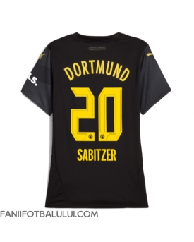 Borussia Dortmund Marcel Sabitzer #20 Tricou Fotbal Replică 2024-25 Femei Deplasare